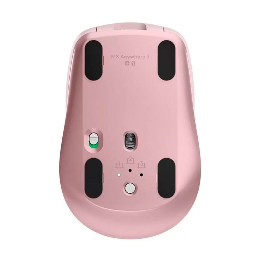 Encontraproduto.com.br - Mouse Sem Fio Mx Anywhere 3 Rosa Logitech