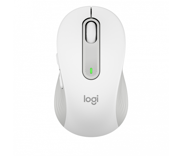 Encontraproduto.com.br - Mouse Sem Fio M650  Bluetooth Branco 910-006252 - Logitech
