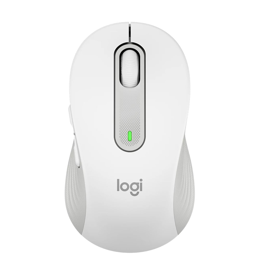 Encontraproduto.com.br - Mouse Sem Fio M650  Bluetooth Branco 910-006252 - Logitech