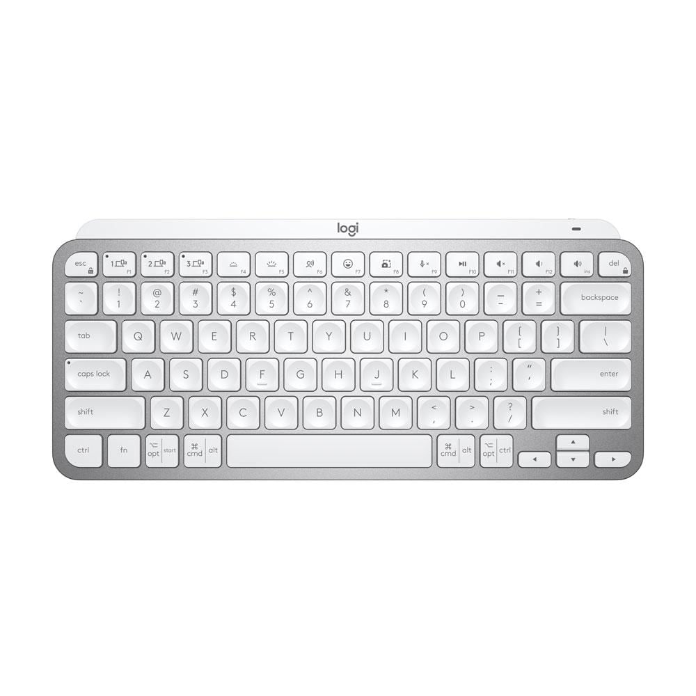 Encontraproduto.com.br - Teclado MX Keys Mini, Logitech, Bluetooth, Cinza