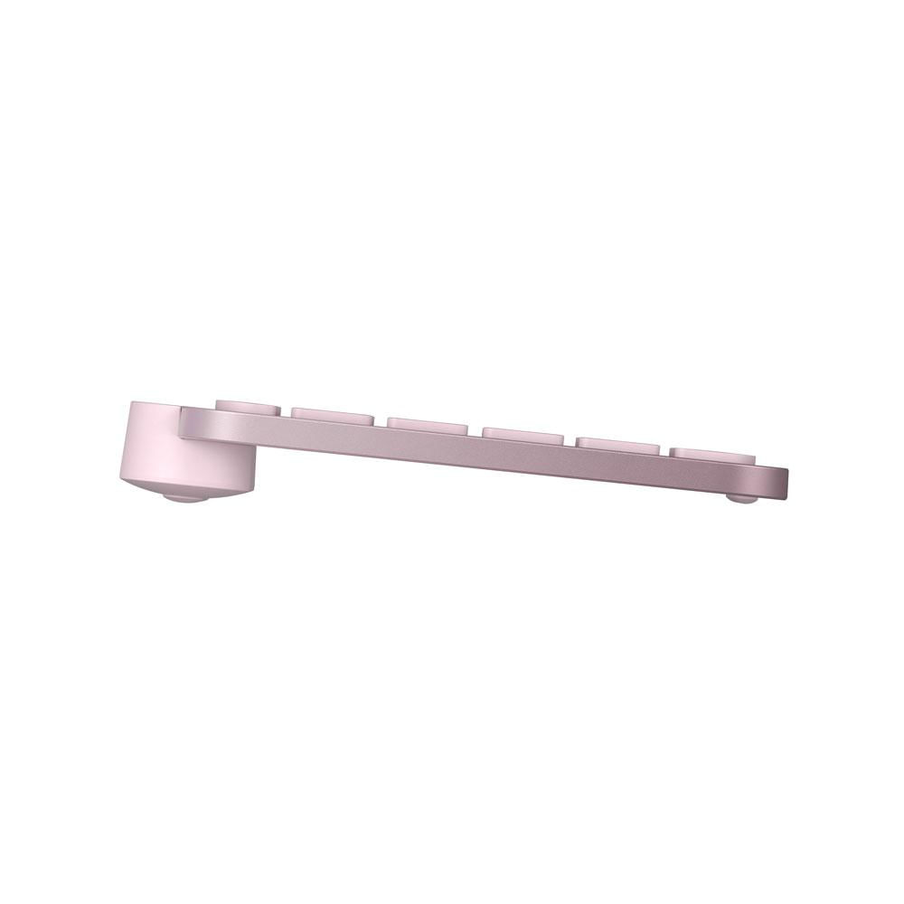 Encontraproduto.com.br - Teclado MX Keys Mini, Logitech, Bluetooth, Rosa