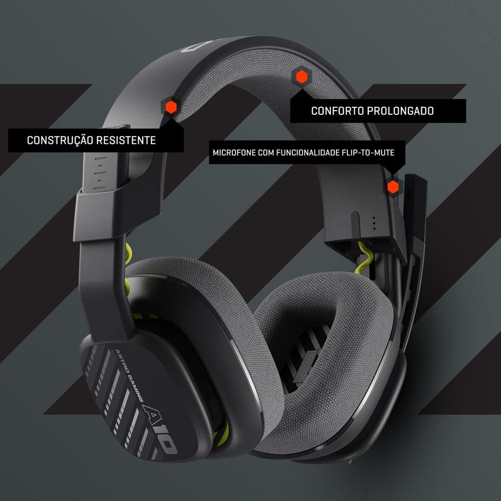 Encontraproduto.com.br - Headset Astro A10 Gen 2 Preto Ps - Logitech