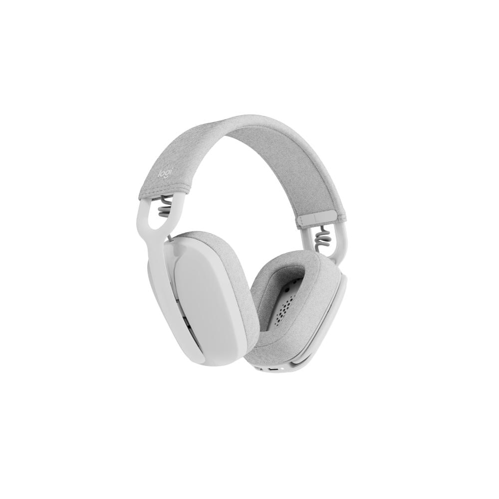Encontraproduto.com.br - Headset Sem Fio Logitech Zone Vibe 100 Bluetooth Branco - 981-001218