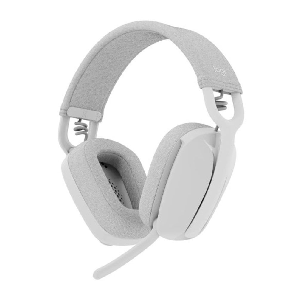 Encontraproduto.com.br - Headset Sem Fio Logitech Zone Vibe 100 Bluetooth Branco - 981-001218