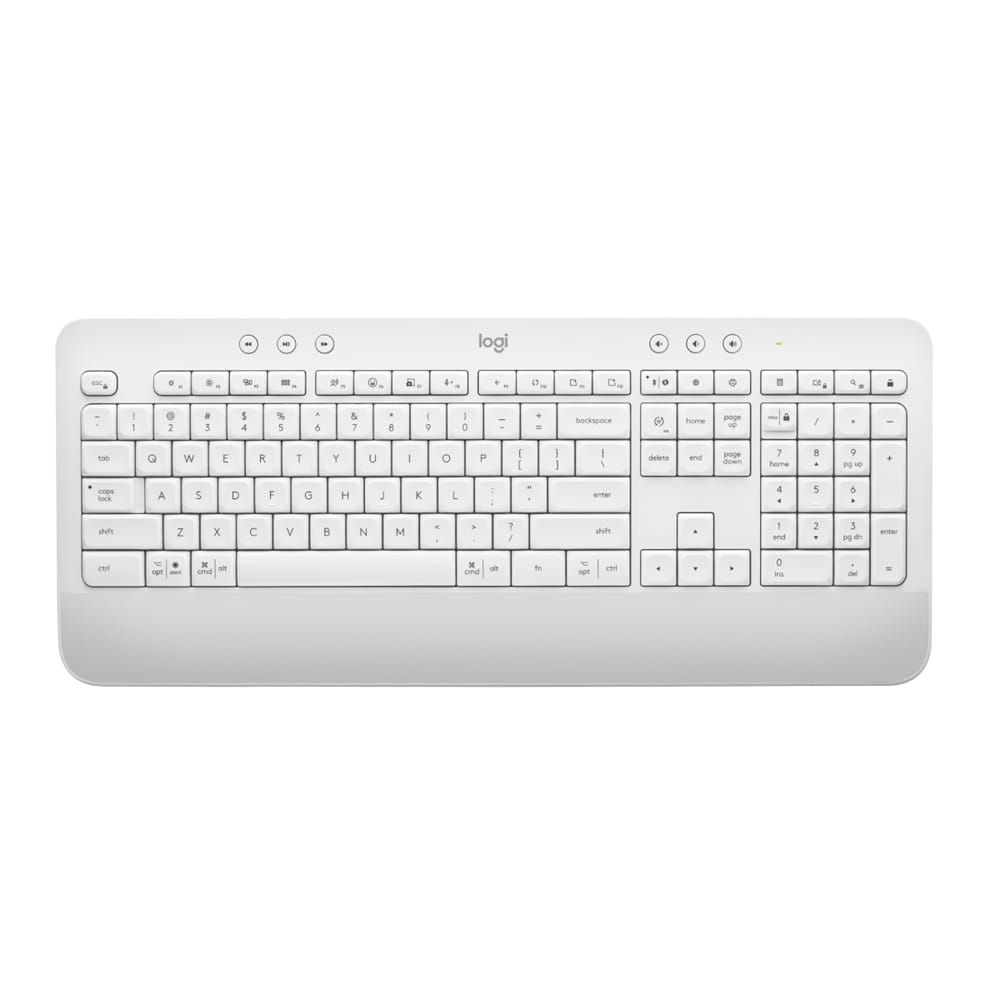 Encontraproduto.com.br - Teclado sem Fio Bluetooth US Signature K650 Branco - Logitech