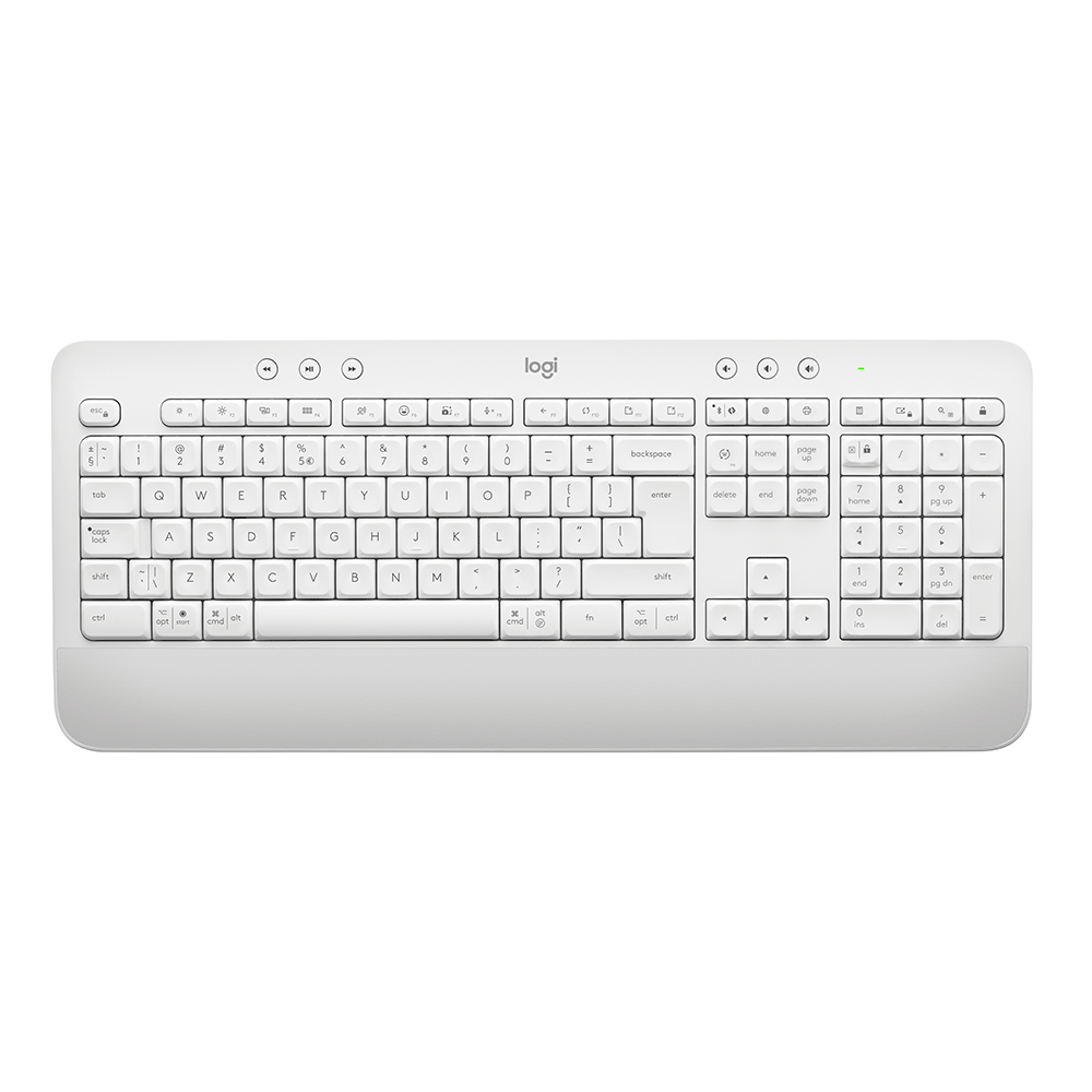 Encontraproduto.com.br - Teclado sem Fio Bluetooth US Signature K650 Branco - Logitech
