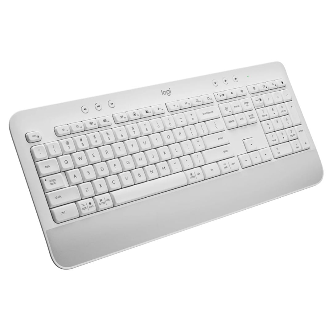 Encontraproduto.com.br - Teclado sem Fio Bluetooth US Signature K650 Branco - Logitech