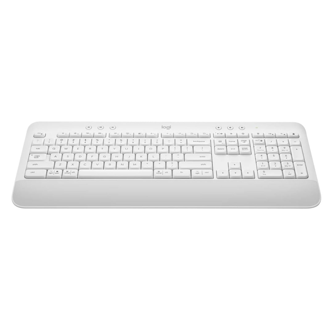 Encontraproduto.com.br - Teclado sem Fio Bluetooth US Signature K650 Branco - Logitech
