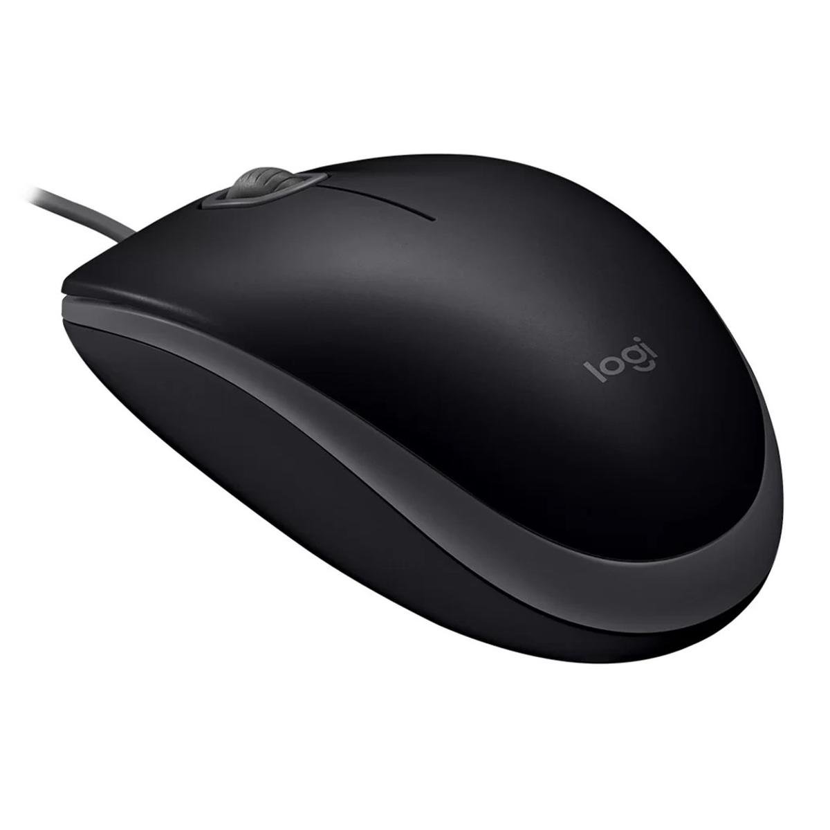 Encontraproduto.com.br - Mouse Com Fio Logitech M110 Silent, USB, Preto