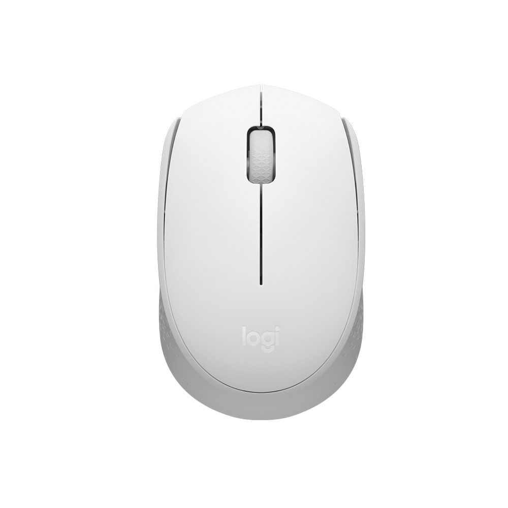 Encontraproduto.com.br - Mouse Sem Fio Logitech M170, Wireless, Off-White
