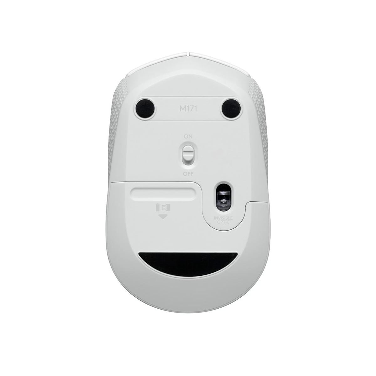 Encontraproduto.com.br - Mouse Sem Fio Logitech M170, Wireless, Off-White