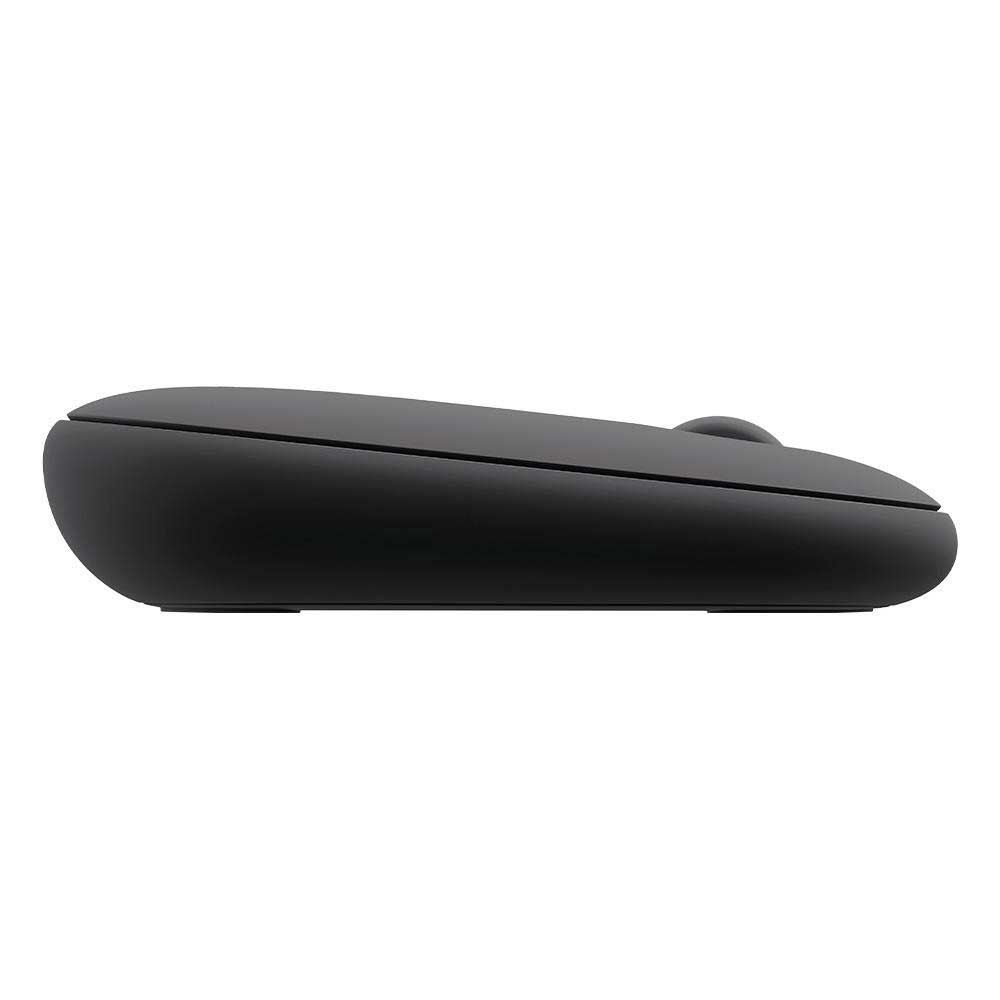 Encontraproduto.com.br - Mouse Sem Fio Logitech Pebble 2 M350s, USB Logi Bolt ou Bluetooth e Pilha Inclusa, com Clique Silencioso, Grafite - 910-007049