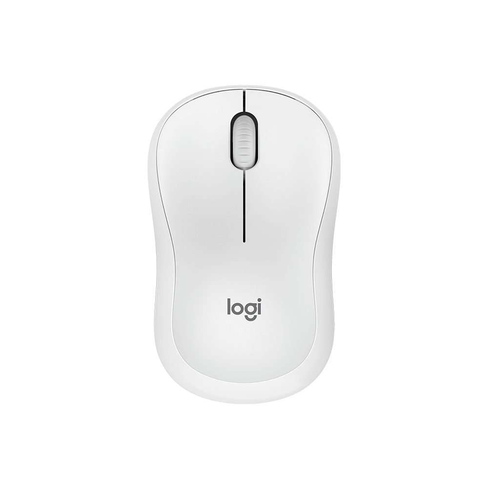 Encontraproduto.com.br - Mouse Sem Fio M240 Bluetooth Branco 910-007116 - Logitech