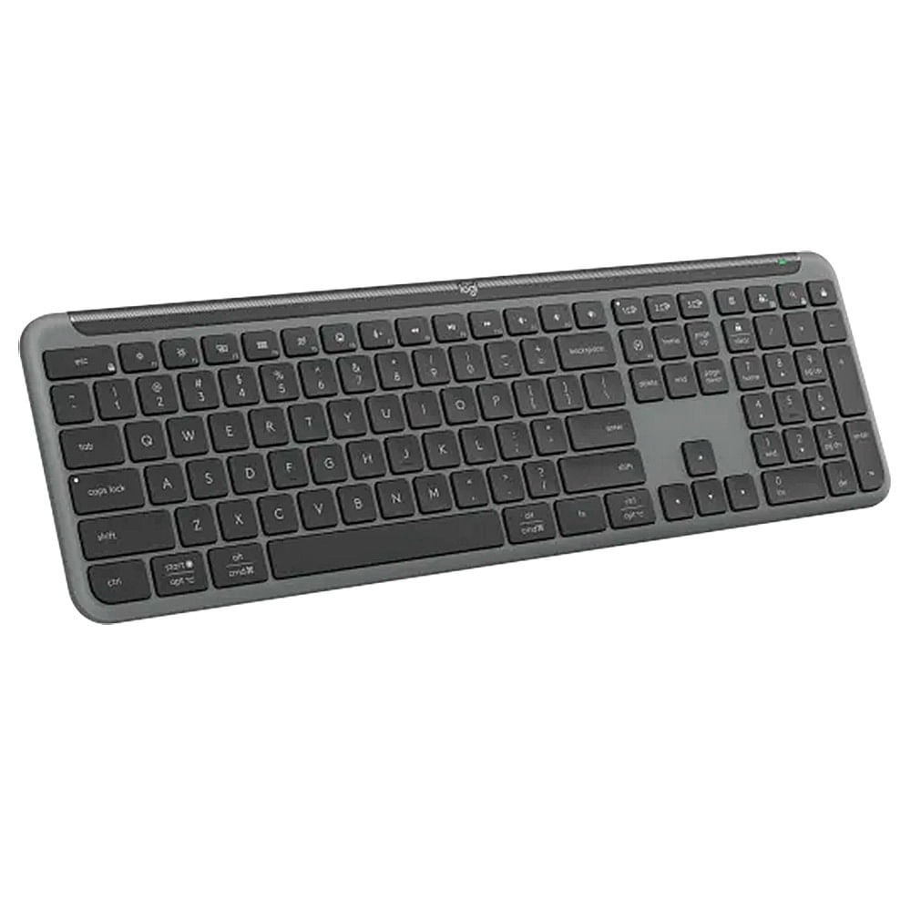 Encontraproduto.com.br - Teclado Logitech Signature Slim K950 Grafite - 920-012433