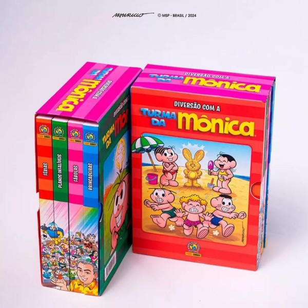 Encontraproduto.com.br - Box Diversão Com A Turma Da Mônica