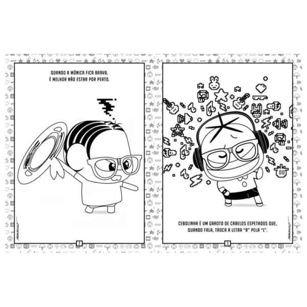 Encontraproduto.com.br - Turma da Mônica Ler, Colorir e Brincar - Ciranda Cultural