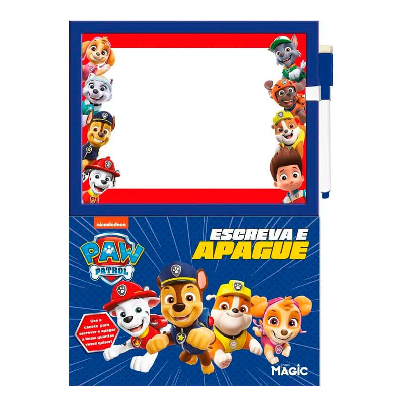 Encontraproduto.com.br - Patrulha Canina - Escreva E Apague (Magic Kids)