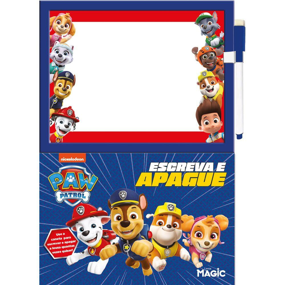 Encontraproduto.com.br - Patrulha Canina - Escreva E Apague (Magic Kids)