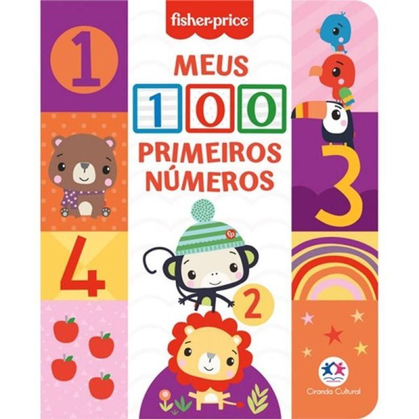 Encontraproduto.com.br - Fisher-Price Meus 100 Primeiros Números - Ciranda Cultural