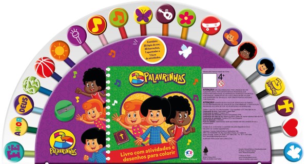Kit Livro Divertido 3 Palavrinhas - CIRANDA