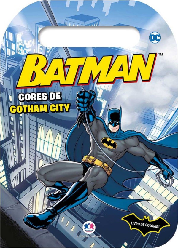 LIVRO BATMAN CORES DE GOTHAM CITY