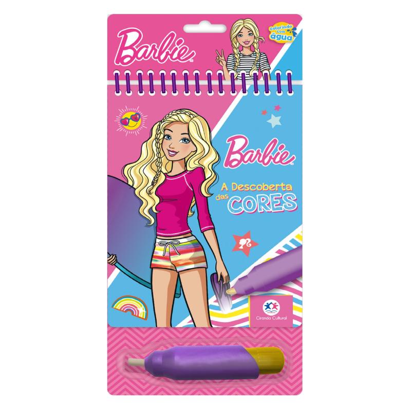 Livro para Colorir - Barbie - Ciranda Cultural - A Descoberta das Cores - Catavento