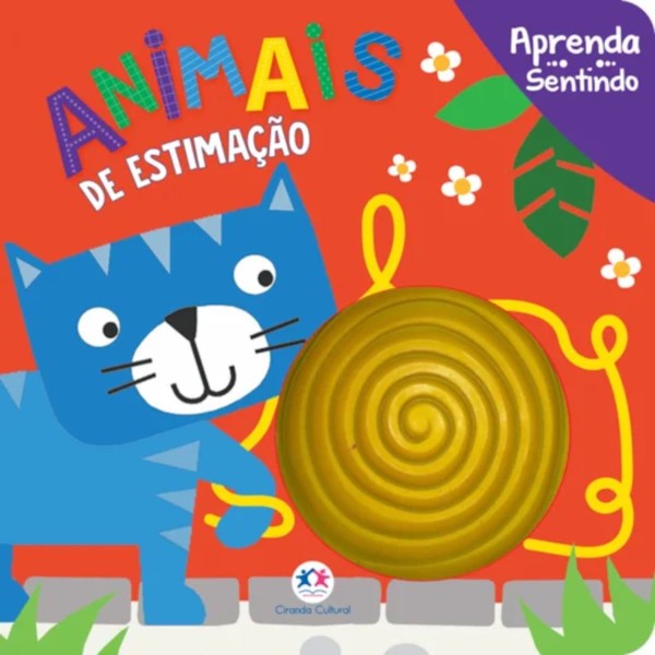Encontraproduto.com.br - Livro Toque e Sinta Animais de Estimação Ciranda Cultural