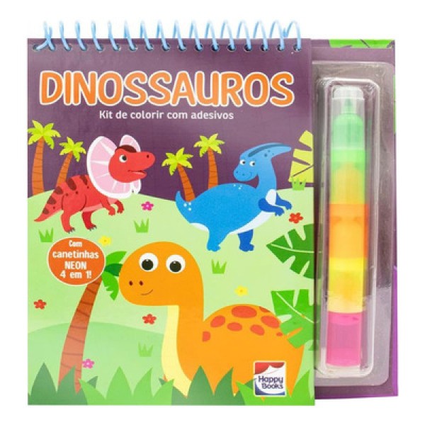 Livro - Livrinho 4 em 1 - Dinossauros