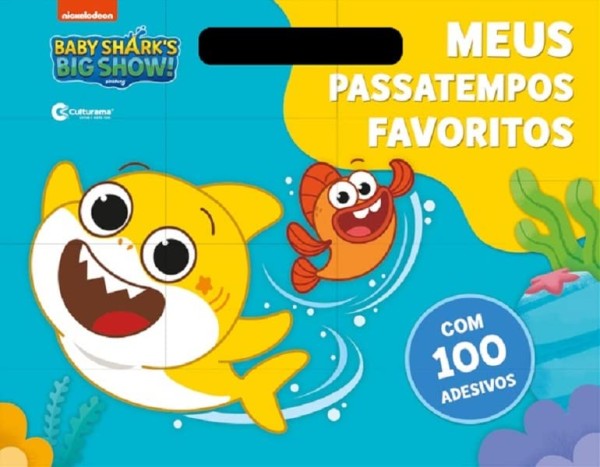 Meus Passatempos Favoritos - Com Adesivos Baby Shark Big Show - Culturama