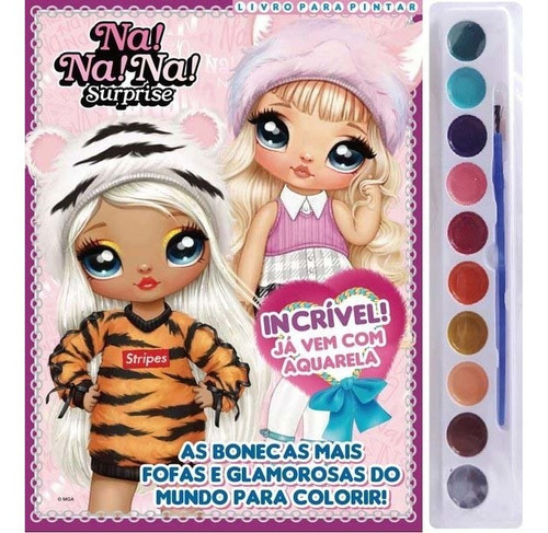 Na! Na! Na! Surprise - Livro Para Pintar, De Diversos Autores. Editora Editora On-line Em Português