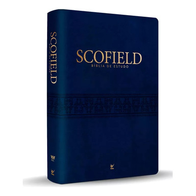 Bíblia De Estudo Scofield - Azul