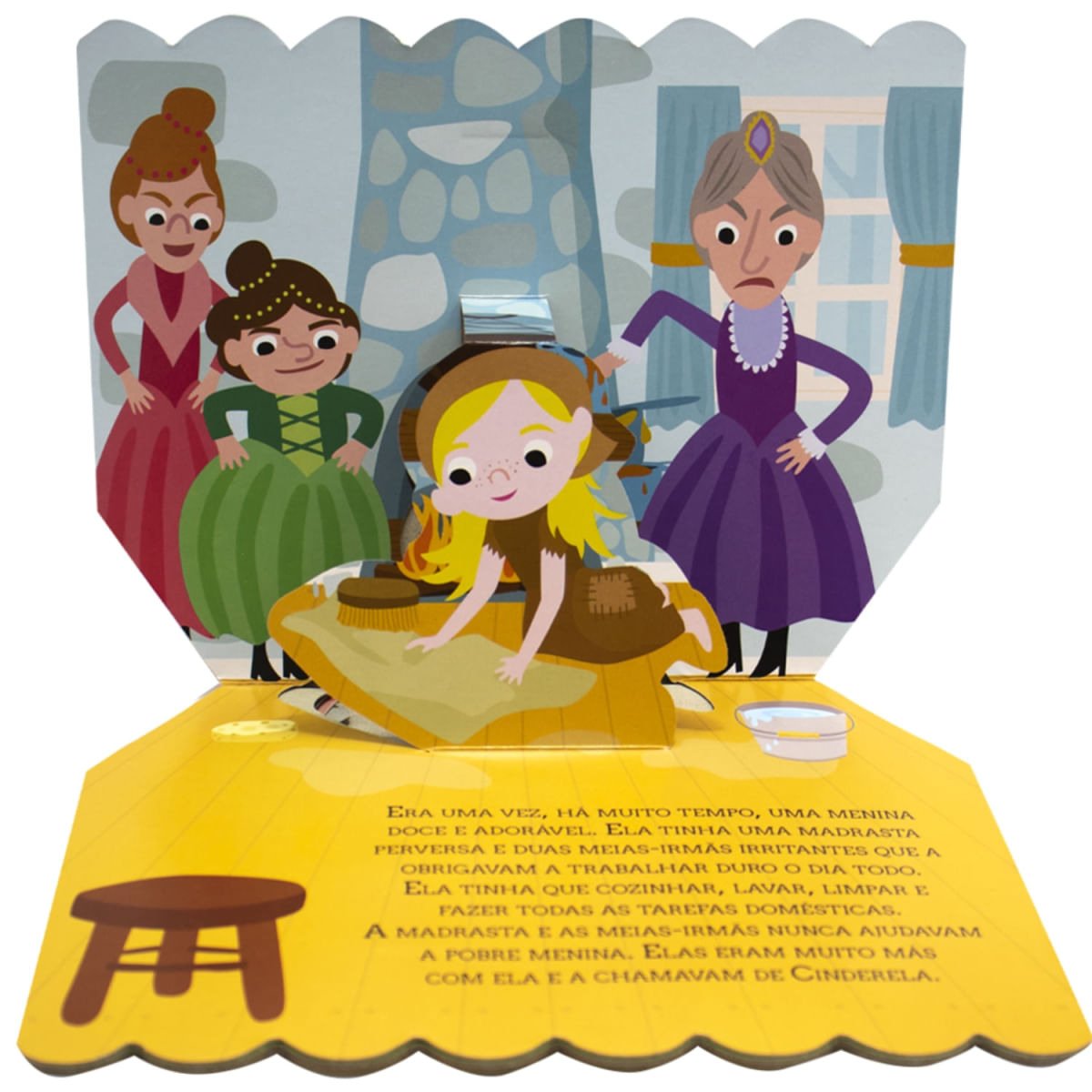 Livro Um Conto Clássico Pop-Up - Todolivro -  CINDERELA
