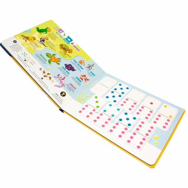 Encontraproduto.com.br - Livro Infantil Escolinha Pets Livro Com Dominó Todolivro (MP)