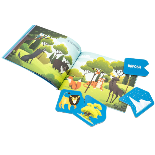 Encontraproduto.com.br - Jogo Livro Quebra Cabeça Lar Dos Animais 2A Assimilação - TODOLIVRO