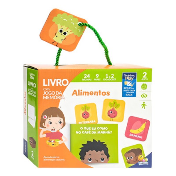 Livro Jogo Memória 2A Alimentos