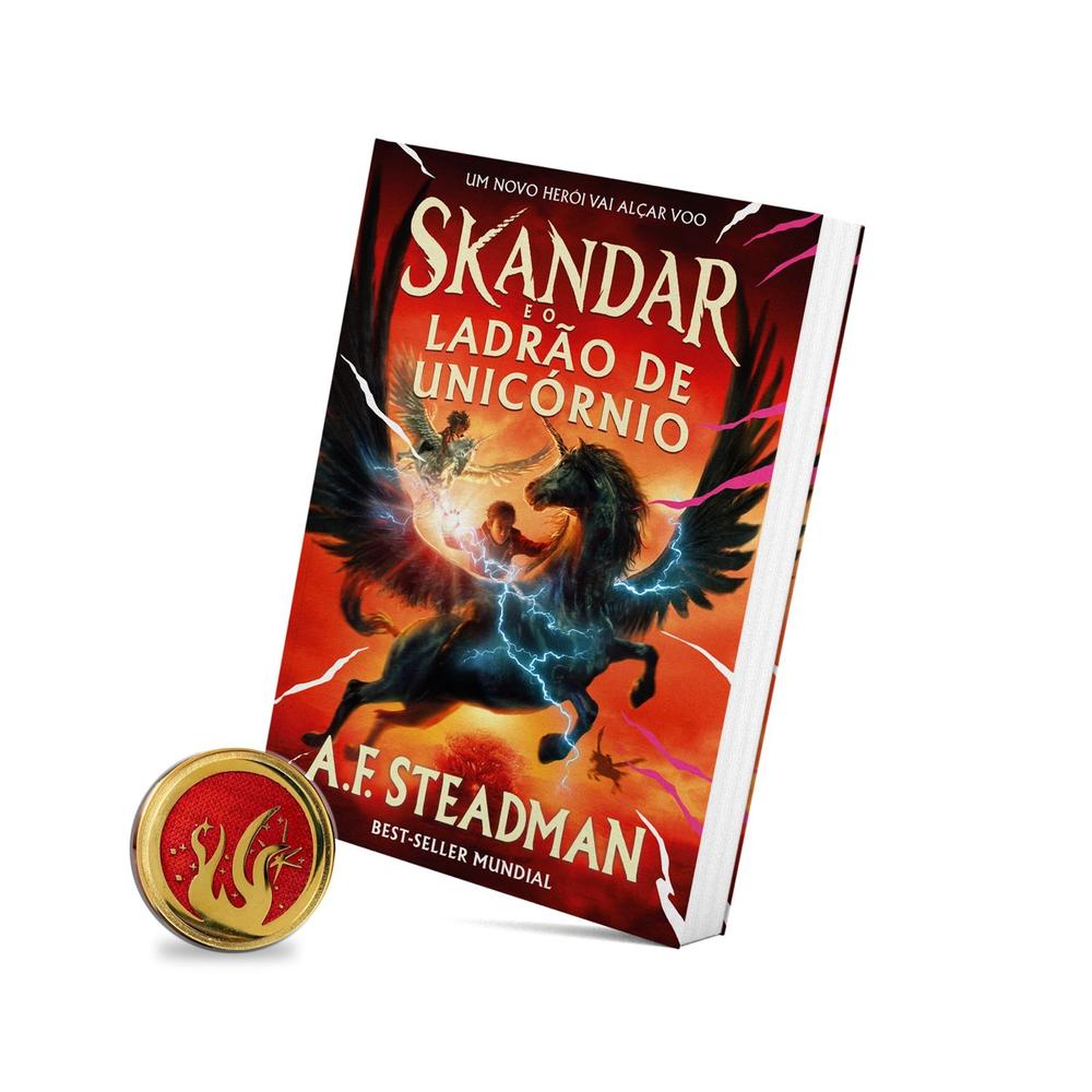 Skandar E O Ladrão De Unicórnio - Com Brinde