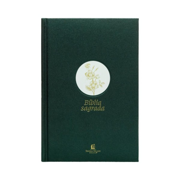 Encontraproduto.com.br - Bíblia Slim Nvi Letra Grande - Tecido Verde