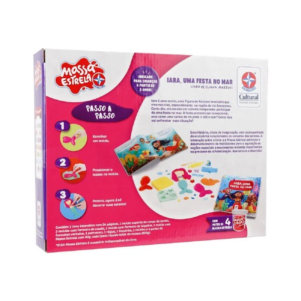 Encontraproduto.com.br - Livro Iara uma Festa no Mar com Super Massa - Estrela