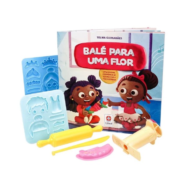Encontraproduto.com.br - Super Massa com Livro Balé Para Uma Flor