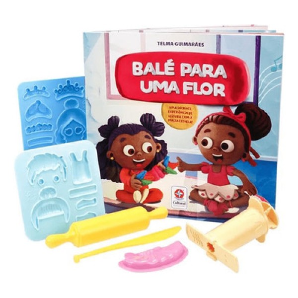 Encontraproduto.com.br - Super Massa com Livro Balé Para Uma Flor