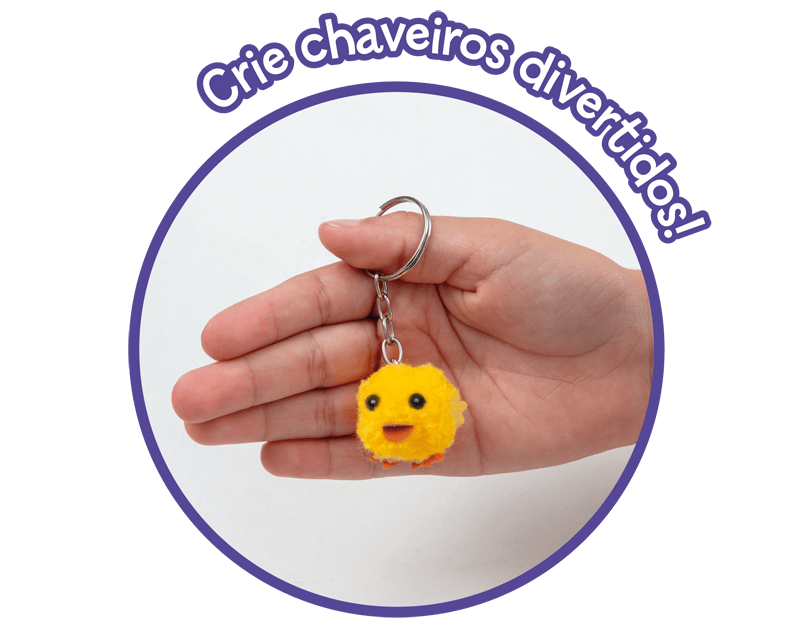 Encontraproduto.com.br - Livro dos Bichinhos de PomPom Coleção Fazendo Arte Toyster