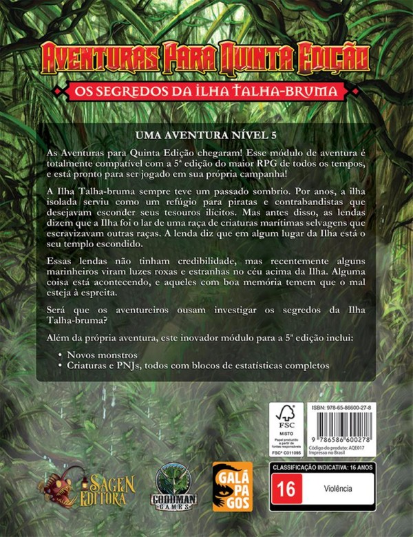 Encontraproduto.com.br - Dungeons And Dragons - 17 Os Segredos Da Ilha Talha-Bruma