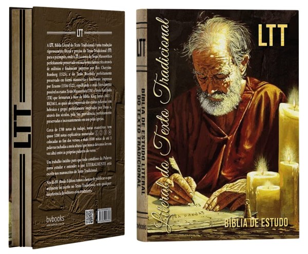 Bíblia De Estudo Ltt-bíblia Literal Do Texto Tradicional Capa Artística