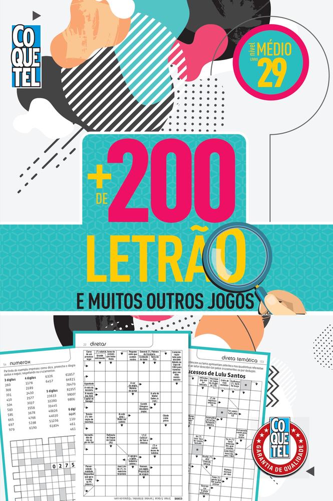 Mais De 200 Letrao - Nivel Medio - Livro 29