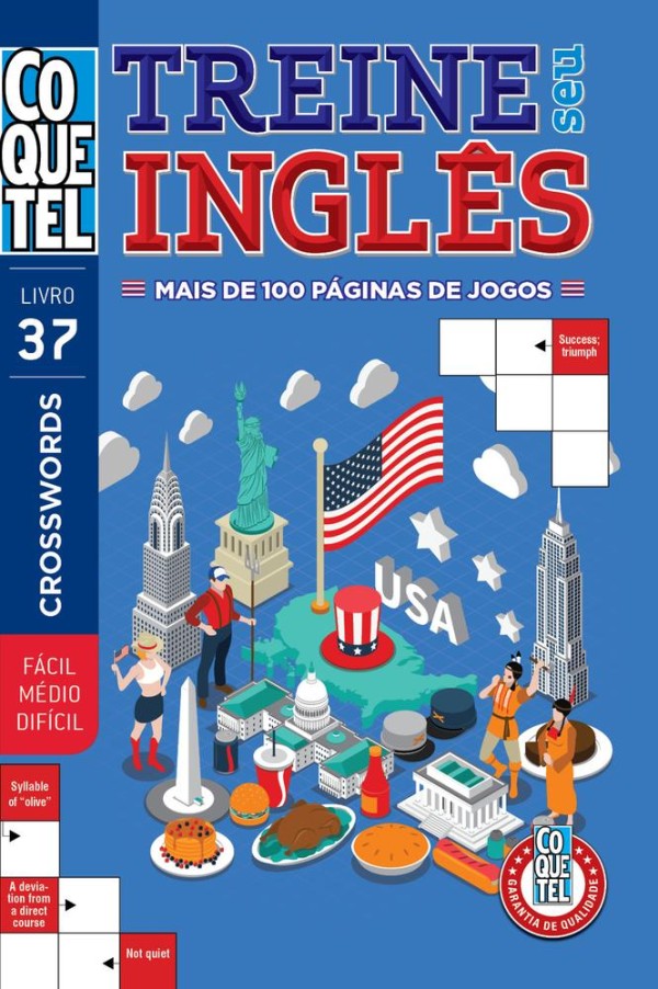 Treine Seu Inglês - Crosswords - Livro 37