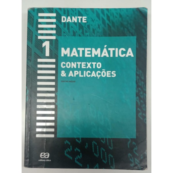 Encontraproduto.com.br - Matemática Contexto & Aplicações Volume 1 - Editora Ática