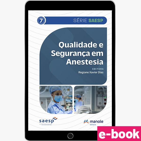 Encontraproduto.com.br - Qualidade e Segurança em Anestesia - 1ª Edição - Ebook