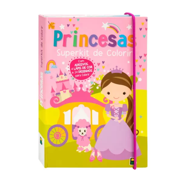 Encontraproduto.com.br - Livro Superkit de Colorir - Todolivro -  PRINCESAS