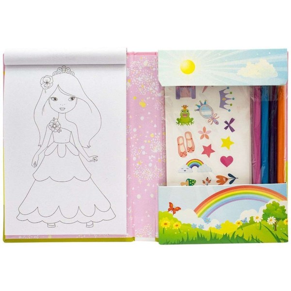 Encontraproduto.com.br - Livro Superkit de Colorir - Todolivro -  PRINCESAS