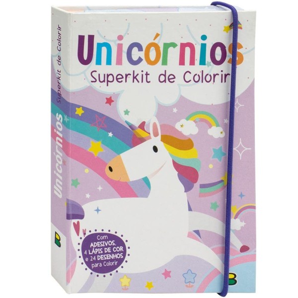 Encontraproduto.com.br - Superkit De Colorir: Unicórnios - Todolivro